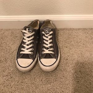Charcoal converse all-stars